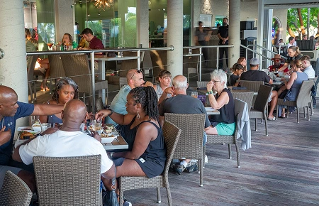 Patio Waterfront Dining