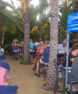 Table Seating in The Beach Lounge